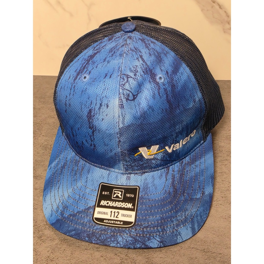 Richardson 112 Valero Corpus Christi Refineries Realtree Fishing Blue Camo Hat